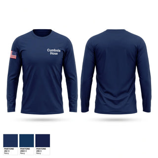 Long Sleeve Performance Shirt, Cumbola Hose, Fire Department, Teamtime, Team time, sublimation, custom sports apparel, team uniforms, spirit wear, spiritwear, sports uniforms, custom shirts, team store, custom team store, fundraiser sports, apparel fundraiser