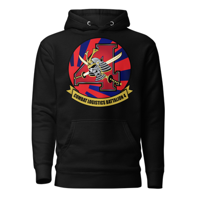 CLB- 4 Combat Logistics Company Bravo Unisex Hoodie - 1