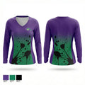 Los-Angeles Tennis League 68209232 Women's Long Sleeve V-neck Shirt - 1