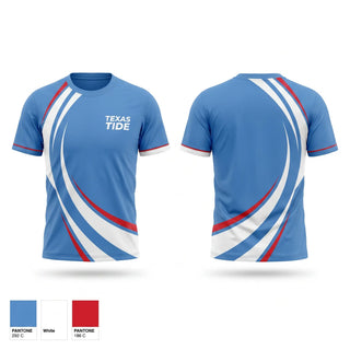 Short Sleeve Performance Shirt, Texas Tide, Softball, Teamtime, Team time, sublimation, custom sports apparel, team uniforms, spirit wear, spiritwear, sports uniforms, custom shirts, team store, custom team store, fundraiser sports, apparel fundraiser