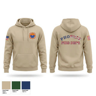 Hoodie, Phoenix Fire Department, Fire Department, Teamtime, Team time, sublimation, custom sports apparel, team uniforms, spirit wear, spiritwear, sports uniforms, custom shirts, team store, custom team store, fundraiser sports, apparel fundraiser