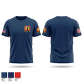 St. Ignace Fire Department 54583827 Old School Cotton Feel Shirt - 1