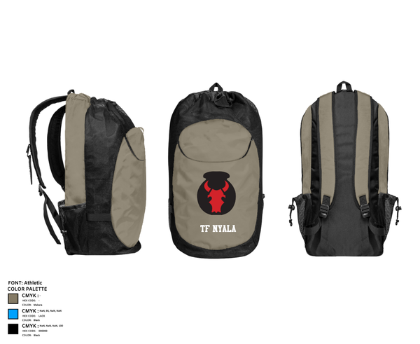 Gear Bag, TF Nyala, , Teamtime, Team time, sublimation, custom sports apparel, team uniforms, spirit wear, spiritwear, sports uniforms, custom shirts, team store, custom team store, fundraiser sports, apparel fundraiser
