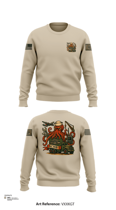 NCHB-1 21856611 Crew Neck Sweatshirt - 103