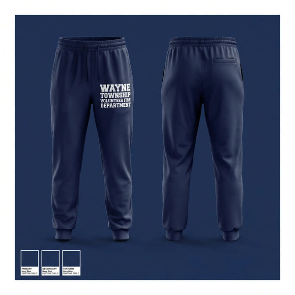 Sweatpants, Wayne Township Volunteer Fire Department, Fire Department, Teamtime, Team time, sublimation, custom sports apparel, team uniforms, spirit wear, spiritwear, sports uniforms, custom shirts, team store, custom team store, fundraiser sports, apparel fundraiser