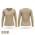 Stone County Sheriff's Office Women's Long Sleeve V-neck Shirt - 1
