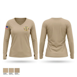 Womens Long Sleeve Vneck Shirt, Stone County Sheriff's Office, Police, Teamtime, Team time, sublimation, custom sports apparel, team uniforms, spirit wear, spiritwear, sports uniforms, custom shirts, team store, custom team store, fundraiser sports, apparel fundraiser