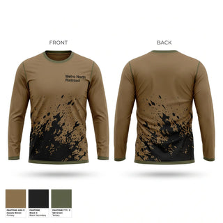 Long Sleeve Performance Shirt, Metro North Railroad, , Teamtime, Team time, sublimation, custom sports apparel, team uniforms, spirit wear, spiritwear, sports uniforms, custom shirts, team store, custom team store, fundraiser sports, apparel fundraiser
