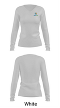 James Island Elementary School 89808231 Women's Long Sleeve V-neck Shirt - 16
