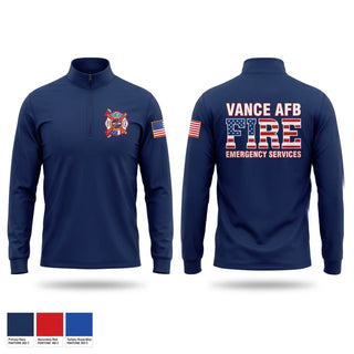 Windbreaker, Vance AFB Fire & Emergency Services, Fire Department, Teamtime, Team time, sublimation, custom sports apparel, team uniforms, spirit wear, spiritwear, sports uniforms, custom shirts, team store, custom team store, fundraiser sports, apparel fundraiser