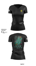Texas Officer Candidate Class 69 17014937 Women's Short Sleeve V-neck Shirt - 120