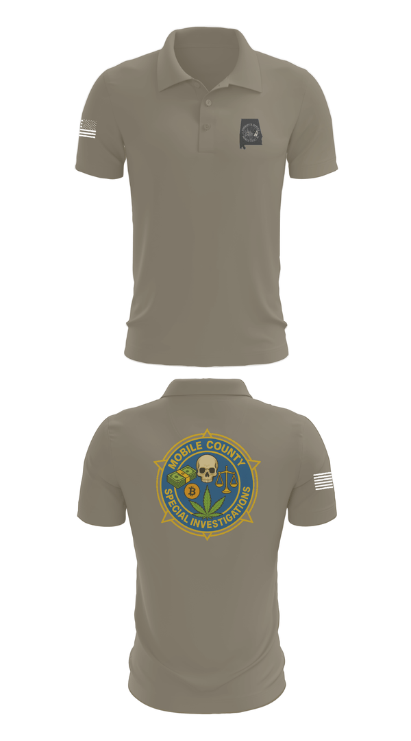 Short Sleeve Performance Polo, MCSO Special Investigations Unit, Police, Teamtime, Team time, sublimation, custom sports apparel, team uniforms, spirit wear, spiritwear, sports uniforms, custom shirts, team store, custom team store, fundraiser sports, apparel fundraiser