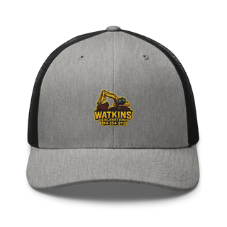 252 EngineersWatkins Excavation Retro Trucker Hat | Yupoong 6606
