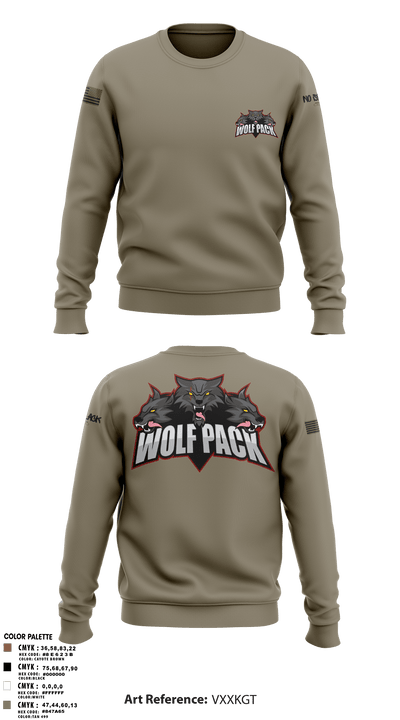 501st BSB 21749910 Crew Neck Sweatshirt - 4