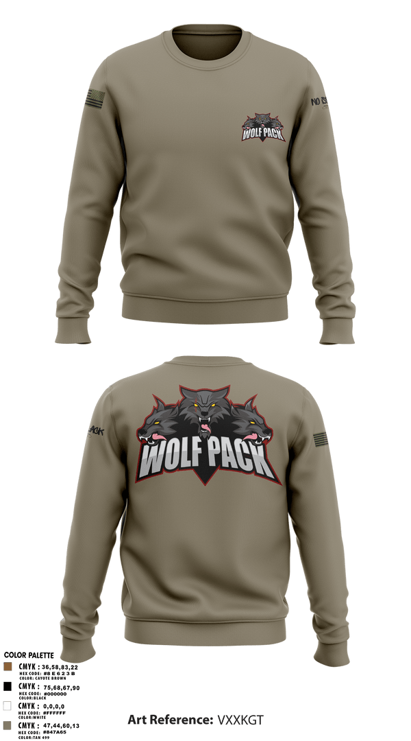 Crew Neck Sweatshirt, 501st BSB, Army, Teamtime, Team time, sublimation, custom sports apparel, team uniforms, spirit wear, spiritwear, sports uniforms, custom shirts, team store, custom team store, fundraiser sports, apparel fundraiser