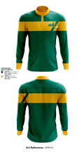 Sycamore Junior High School Track & Field 8645840 Quarter Zip Jacket - 1