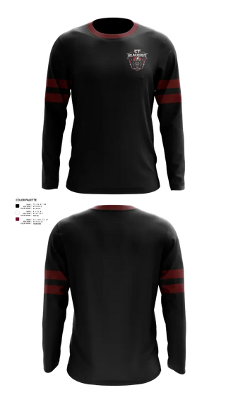 Long Sleeve Performance Shirt, CT Blackout Elite, Men's Basketball, Teamtime, Team time, sublimation, custom sports apparel, team uniforms, spirit wear, spiritwear, sports uniforms, custom shirts, team store, custom team store, fundraiser sports, apparel fundraiser
