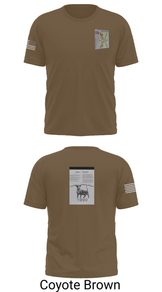 Old School Cotton Feel Shirt, 2nd Armored Cavalry Regiment, , Teamtime, Team time, sublimation, custom sports apparel, team uniforms, spirit wear, spiritwear, sports uniforms, custom shirts, team store, custom team store, fundraiser sports, apparel fundraiser