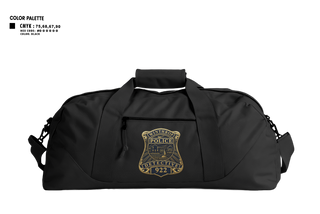 Duffle Bag, Winthrop Police Detectives, Police, Teamtime, Team time, sublimation, custom sports apparel, team uniforms, spirit wear, spiritwear, sports uniforms, custom shirts, team store, custom team store, fundraiser sports, apparel fundraiser