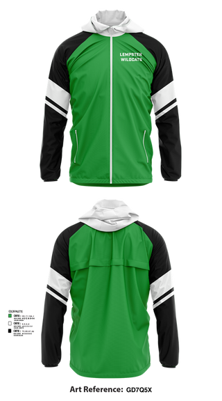 Windbreaker, Lempster Wildcats, Women's Soccer, Teamtime, Team time, sublimation, custom sports apparel, team uniforms, spirit wear, spiritwear, sports uniforms, custom shirts, team store, custom team store, fundraiser sports, apparel fundraiser