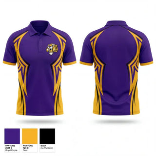 Short Sleeve Performance Polo, Dupree Tigers, Women's Volleyball, Teamtime, Team time, sublimation, custom sports apparel, team uniforms, spirit wear, spiritwear, sports uniforms, custom shirts, team store, custom team store, fundraiser sports, apparel fundraiser