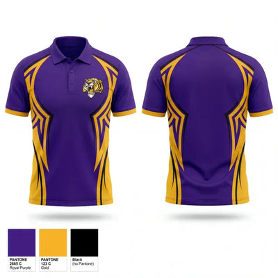 Dupree Tigers 72596028 Short Sleeve Performance Polo - 1