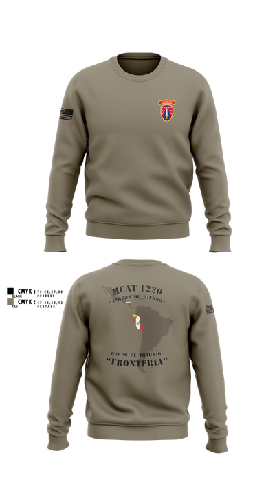 MCAT 1220 (DEPLOYMENT SHIRT) 37484556 Crew Neck Sweatshirt - 1