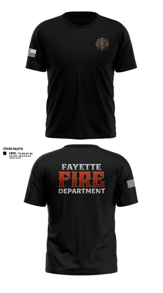 Short Sleeve Performance Shirt, Fayette Township Fire Department, Fire Department, Teamtime, Team time, sublimation, custom sports apparel, team uniforms, spirit wear, spiritwear, sports uniforms, custom shirts, team store, custom team store, fundraiser sports, apparel fundraiser