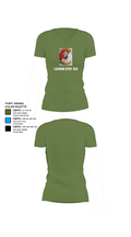 Caisson BTRY 3CR 81164920 Women's Short Sleeve V-neck Shirt - 44
