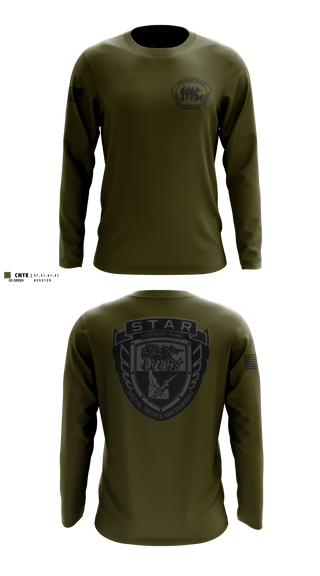 Long Sleeve Performance Shirt, STAR Team, Police, Teamtime, Team time, sublimation, custom sports apparel, team uniforms, spirit wear, spiritwear, sports uniforms, custom shirts, team store, custom team store, fundraiser sports, apparel fundraiser
