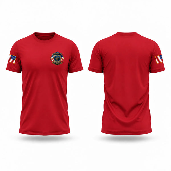 Old School Cotton Feel Shirt, Rapids, Fire Department, Teamtime, Team time, sublimation, custom sports apparel, team uniforms, spirit wear, spiritwear, sports uniforms, custom shirts, team store, custom team store, fundraiser sports, apparel fundraiser