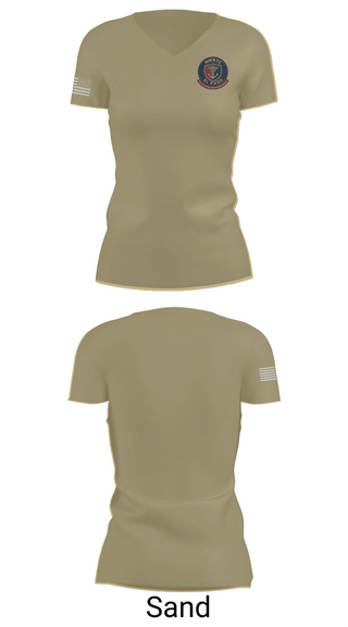 Womens Short Sleeve Vneck Shirt, NMRTC El Paso, , Teamtime, Team time, sublimation, custom sports apparel, team uniforms, spirit wear, spiritwear, sports uniforms, custom shirts, team store, custom team store, fundraiser sports, apparel fundraiser