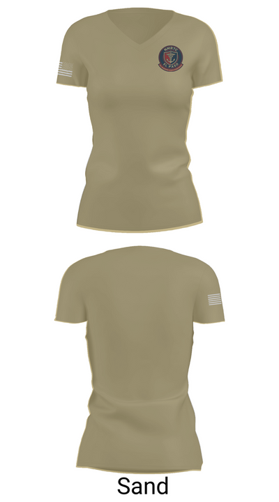 NMRTC El Paso 64078462 Women's Short Sleeve V-neck Shirt - 84