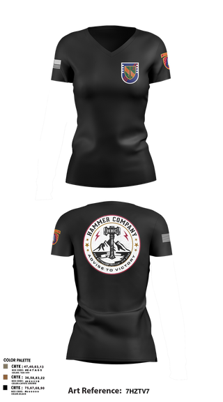 Womens Short Sleeve Vneck Shirt, , Army, Teamtime, Team time, sublimation, custom sports apparel, team uniforms, spirit wear, spiritwear, sports uniforms, custom shirts, team store, custom team store, fundraiser sports, apparel fundraiser