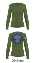 FE Warren Top-III 63787054 Women's Long Sleeve V-neck Shirt - 57