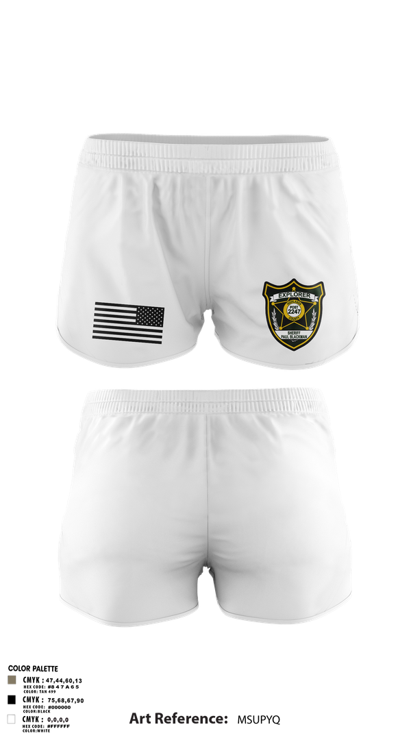 Ranger Panties, Explorer Post 2247, , Teamtime, Team time, sublimation, custom sports apparel, team uniforms, spirit wear, spiritwear, sports uniforms, custom shirts, team store, custom team store, fundraiser sports, apparel fundraiser