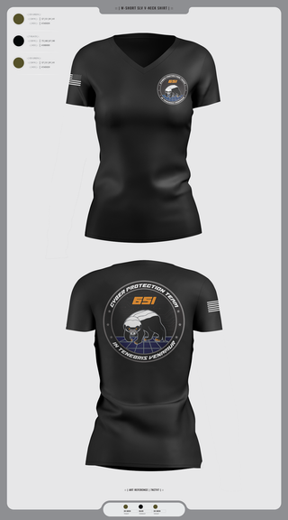 Womens Short Sleeve Vneck Shirt, CPT3, , Teamtime, Team time, sublimation, custom sports apparel, team uniforms, spirit wear, spiritwear, sports uniforms, custom shirts, team store, custom team store, fundraiser sports, apparel fundraiser