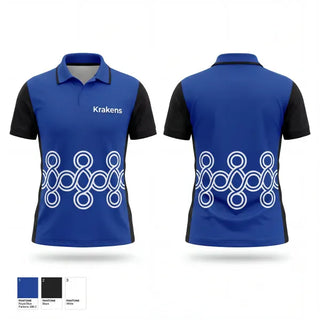 Short Sleeve Performance Polo, Krakens, Swimming, Teamtime, Team time, sublimation, custom sports apparel, team uniforms, spirit wear, spiritwear, sports uniforms, custom shirts, team store, custom team store, fundraiser sports, apparel fundraiser
