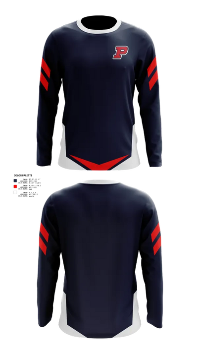 Pembroke Titans Football And Cheer 95310189 Long Sleeve Performance Shirt 20
