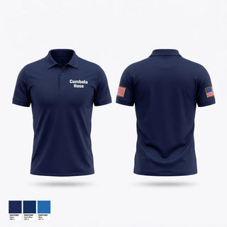 Short Sleeve Performance Polo, Cumbola Hose, Fire Department, Teamtime, Team time, sublimation, custom sports apparel, team uniforms, spirit wear, spiritwear, sports uniforms, custom shirts, team store, custom team store, fundraiser sports, apparel fundraiser