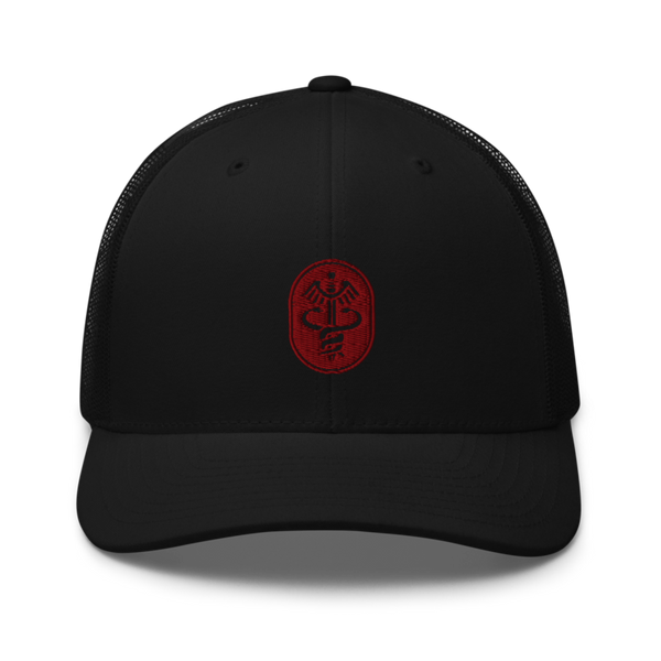 Us army medical command 39614536 Retro Trucker Hat | Yupoong 6606