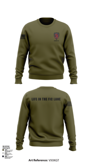 Crew Neck Sweatshirt, III MEF G-9, Marines, Teamtime, Team time, sublimation, custom sports apparel, team uniforms, spirit wear, spiritwear, sports uniforms, custom shirts, team store, custom team store, fundraiser sports, apparel fundraiser