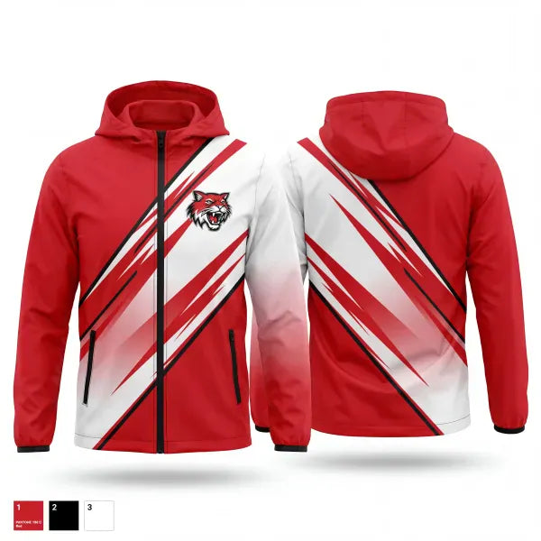 Windbreaker, Dorton Wildcats, Men's Basketball, Teamtime, Team time, sublimation, custom sports apparel, team uniforms, spirit wear, spiritwear, sports uniforms, custom shirts, team store, custom team store, fundraiser sports, apparel fundraiser