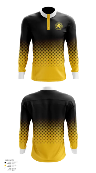 Quarter Zip Jacket, Waterloo Region Minor Football, , Teamtime, Team time, sublimation, custom sports apparel, team uniforms, spirit wear, spiritwear, sports uniforms, custom shirts, team store, custom team store, fundraiser sports, apparel fundraiser