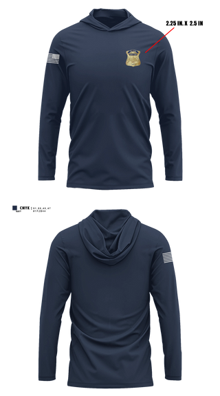 Long Sleeve hooded sunshirt, ILSSA Boston, , Teamtime, Team time, sublimation, custom sports apparel, team uniforms, spirit wear, spiritwear, sports uniforms, custom shirts, team store, custom team store, fundraiser sports, apparel fundraiser