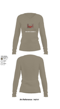 1221st Route Clearance Co. 10953211 Women's Long Sleeve V-neck Shirt - 59