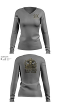 Sancho Fight Club 22906489 Women's Long Sleeve V-neck Shirt - 22