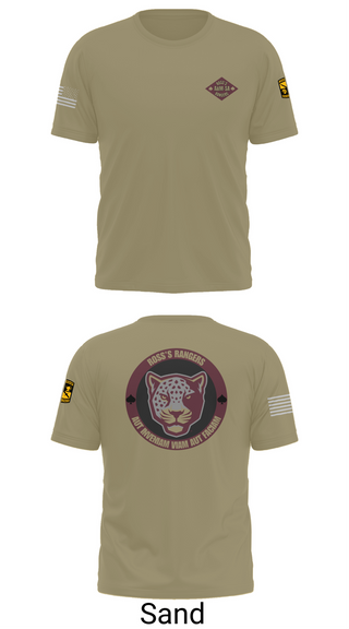 Old School Cotton Feel Shirt, Ross Rangers, Army, Teamtime, Team time, sublimation, custom sports apparel, team uniforms, spirit wear, spiritwear, sports uniforms, custom shirts, team store, custom team store, fundraiser sports, apparel fundraiser