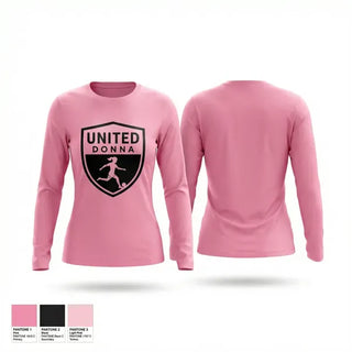 Long Sleeve Performance Shirt, United Donna, Women's Soccer, Teamtime, Team time, sublimation, custom sports apparel, team uniforms, spirit wear, spiritwear, sports uniforms, custom shirts, team store, custom team store, fundraiser sports, apparel fundraiser