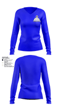 Wasatch PTK 41359176 Women's Long Sleeve V-neck Shirt - 2